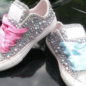 Girl's customized Converse